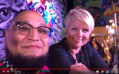 Dj Edje at Aruba Art Fair video 2 Nov 2019